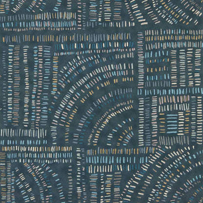 Frescoes Wallpaper - Sapphire / Kyanite / Quartz - HDMW113295