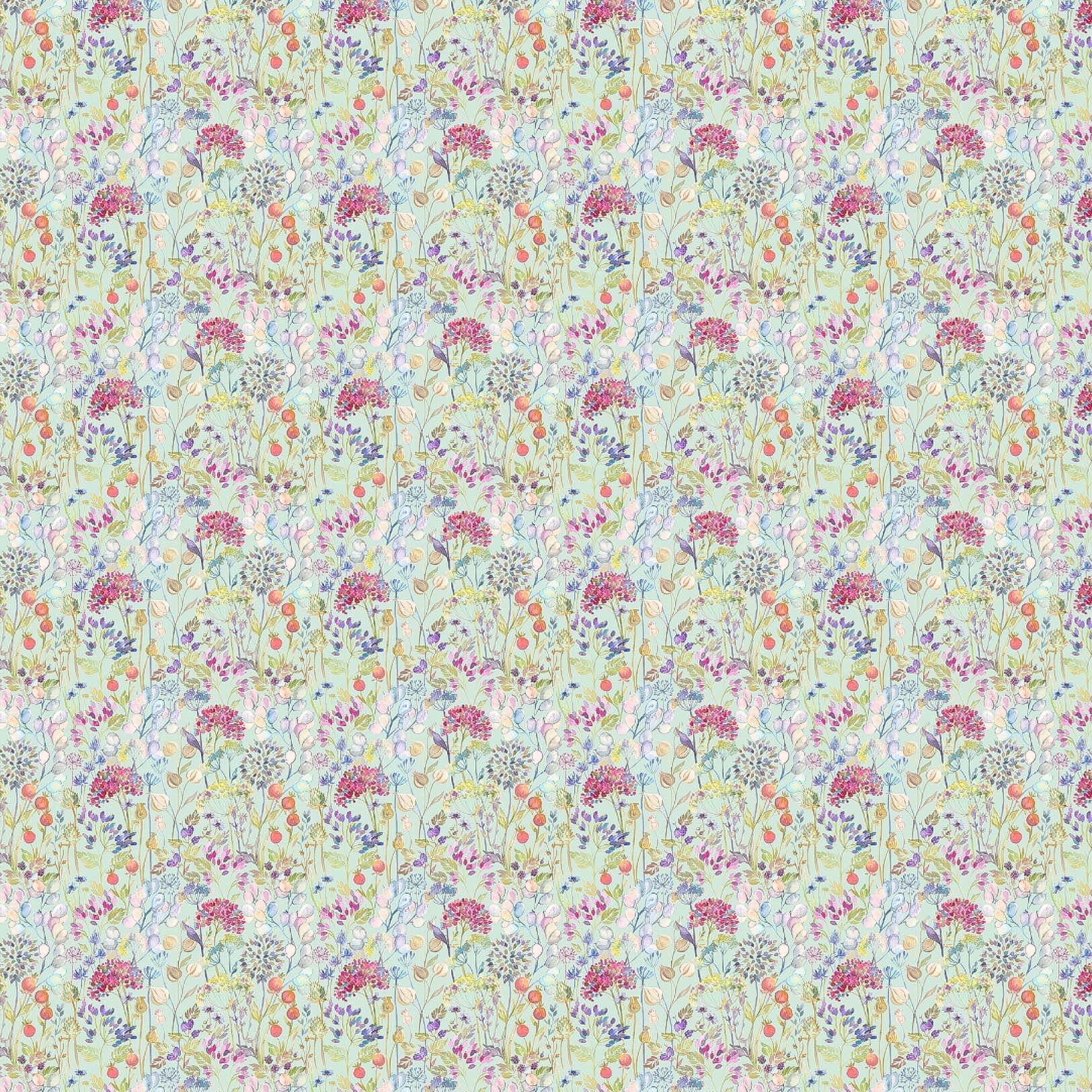 Hedgerow Duck Egg Lomond Pima Lawn Cotton - Dress Fabric