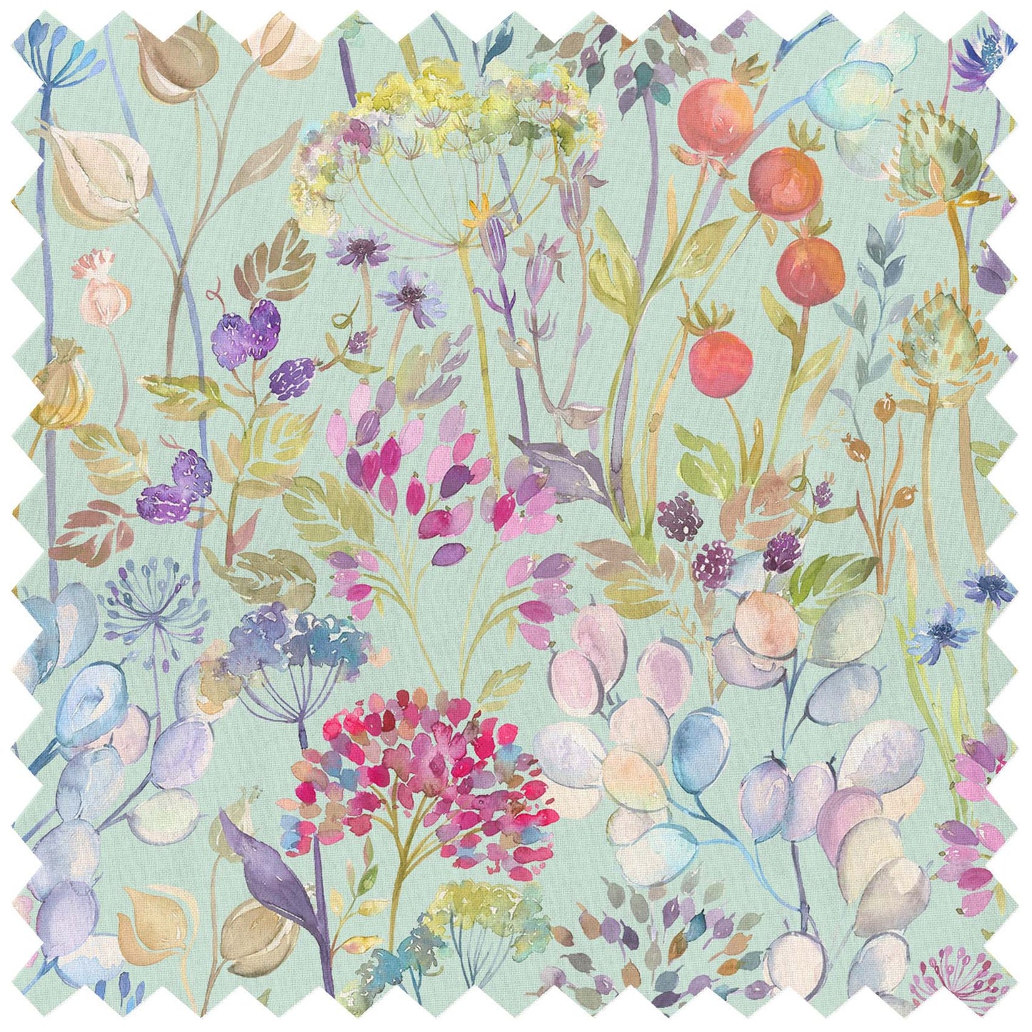 Hedgerow Duck Egg Lomond Pima Lawn Cotton - Dress Fabric