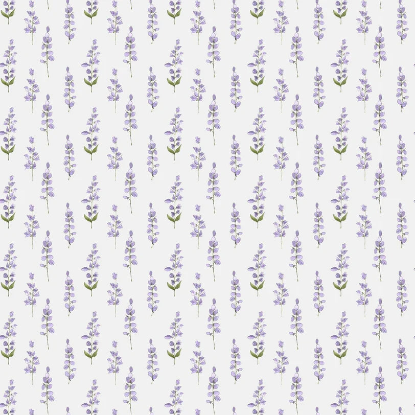 Helaine Lilac Linen Fabric