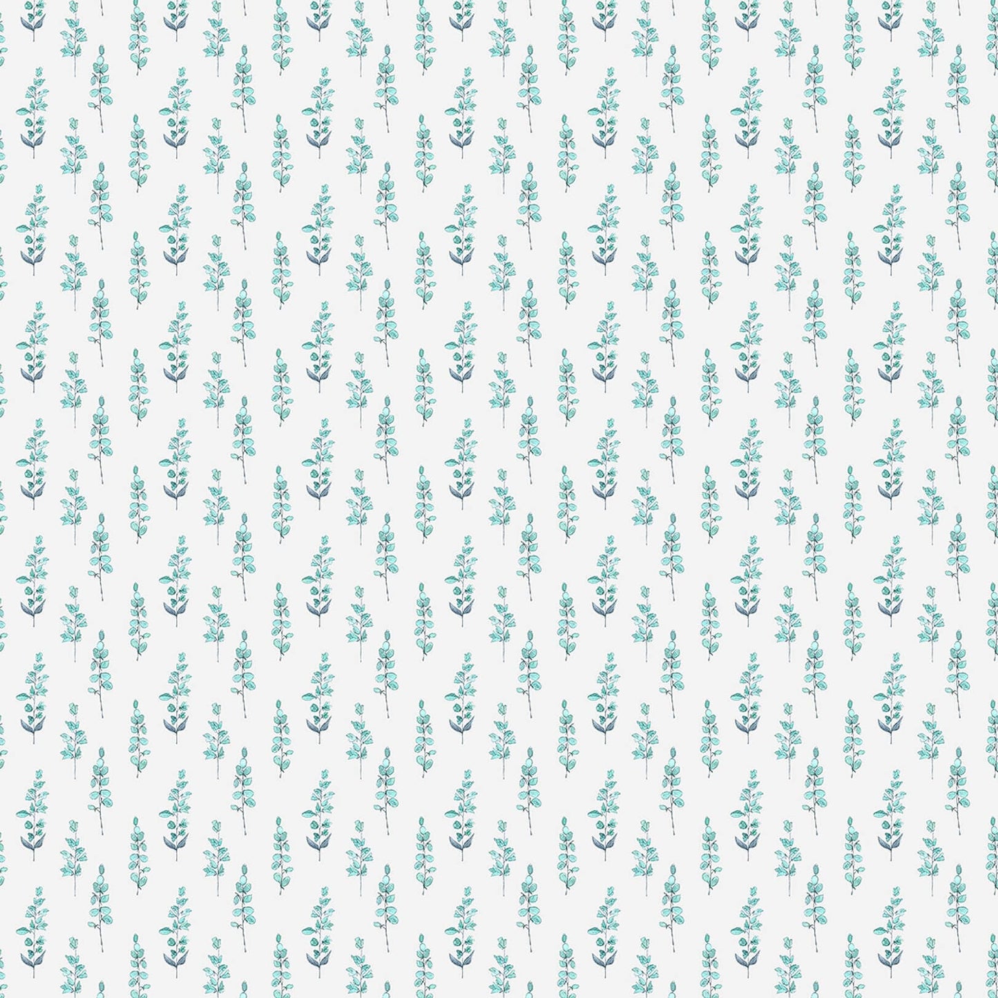 Helaine Aqua Linen Lomond Pima Lawn Cotton - Dress Fabric