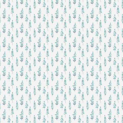 Helaine Aqua Linen Lomond Pima Lawn Cotton - Dress Fabric