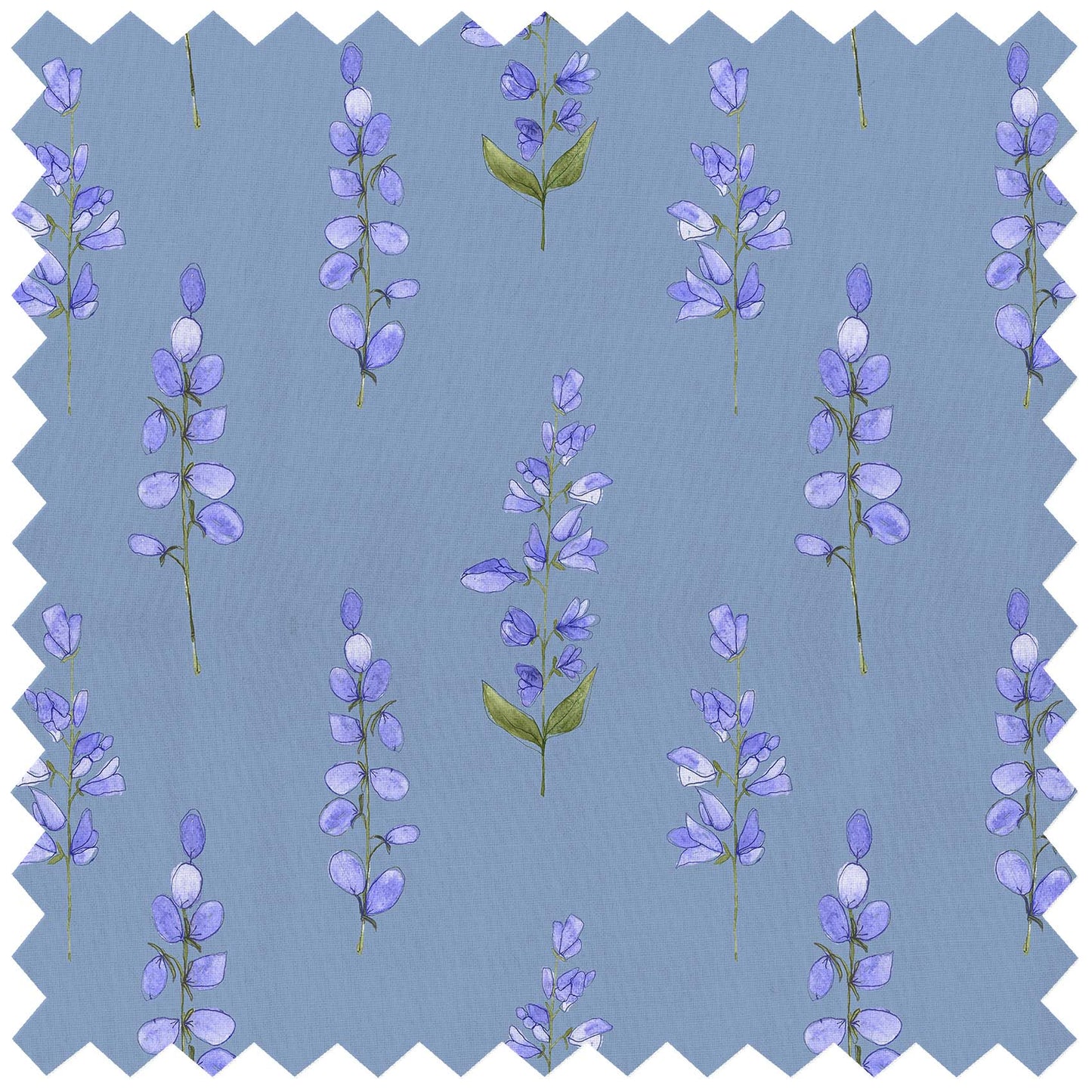 Helaine Bluebell Lomond Pima Lawn Cotton - Dress Fabric