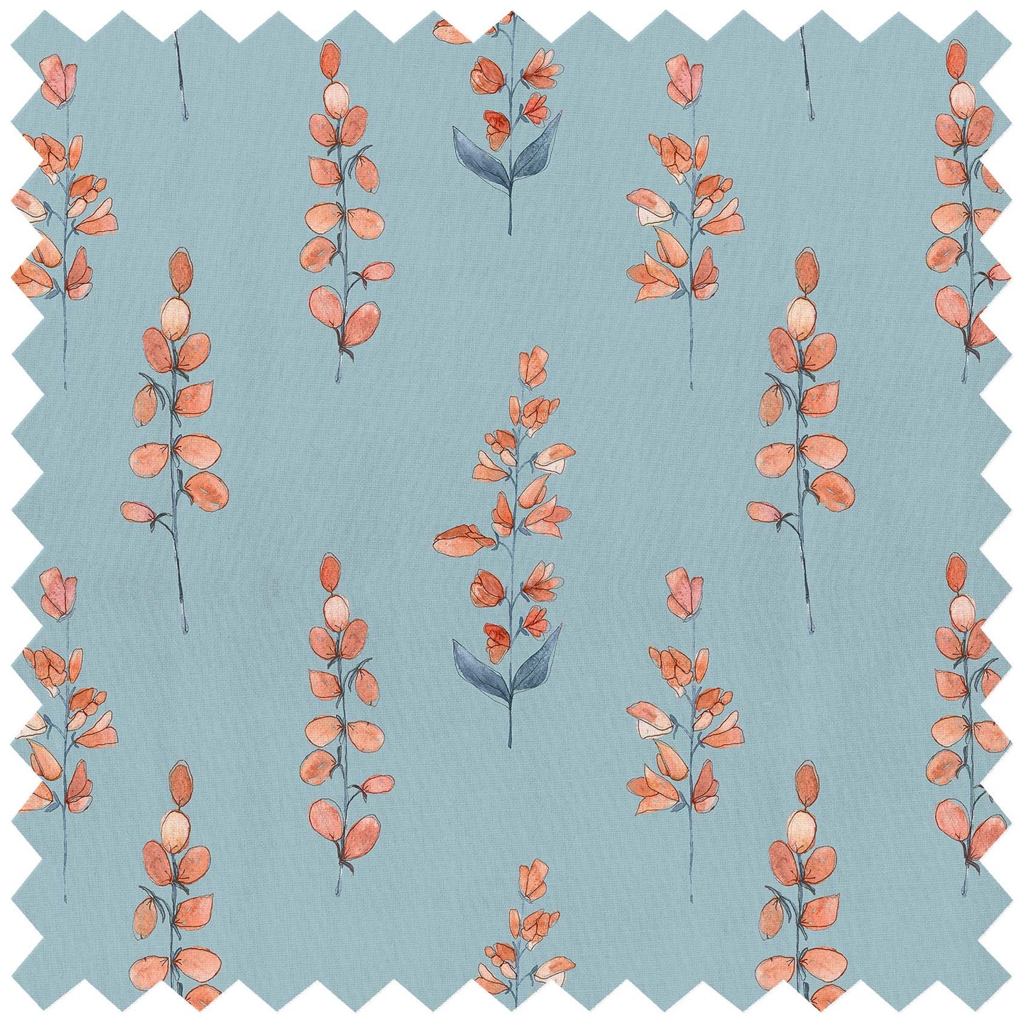 Helaine Cornflower Lomond Pima Lawn Cotton - Dress Fabric