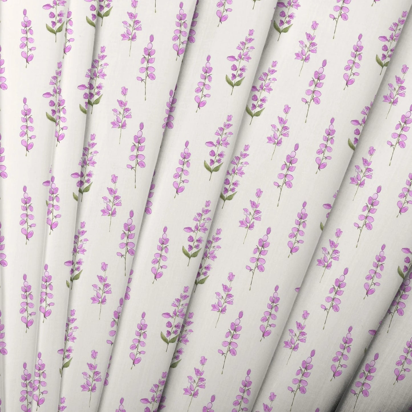 Helaine Fuchsia Ecru Lomond Pima Lawn Cotton - Dress Fabric