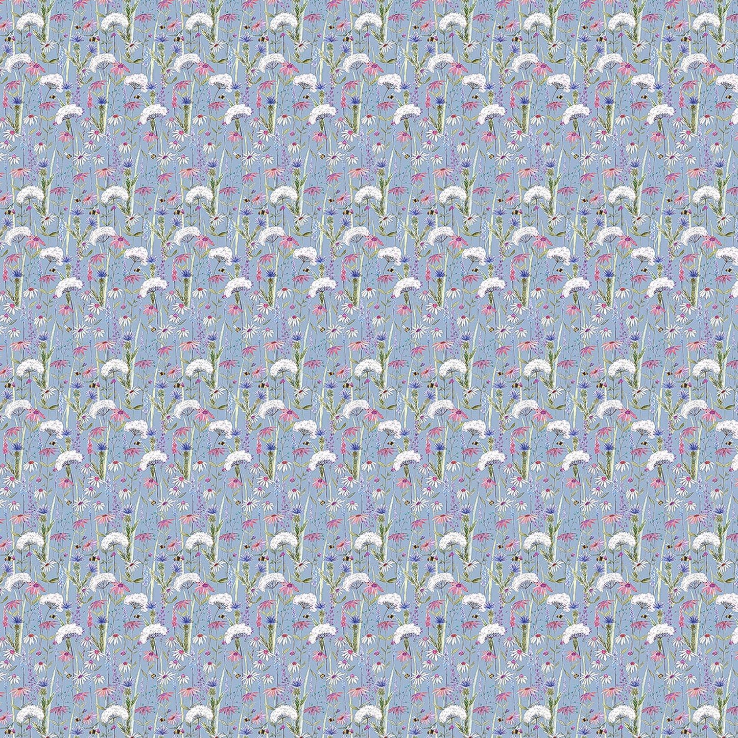 Hermione Bluebell Lomond Pima Lawn Cotton - Dress Fabric