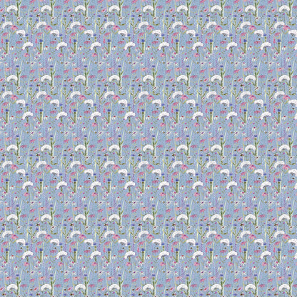 Hermione Bluebell Lomond Pima Lawn Cotton - Dress Fabric