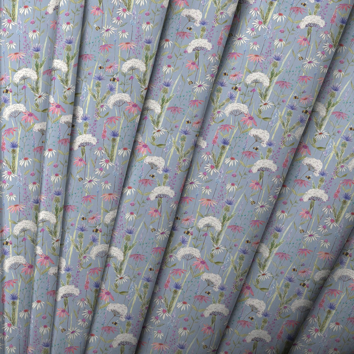 Hermione Bluebell Lomond Pima Lawn Cotton - Dress Fabric