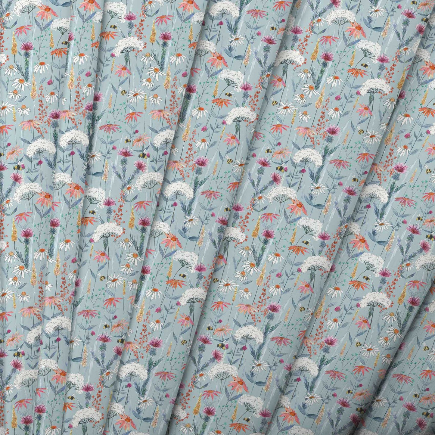 Hermione Cornflower Lomond Pima Lawn Cotton - Dress Fabric