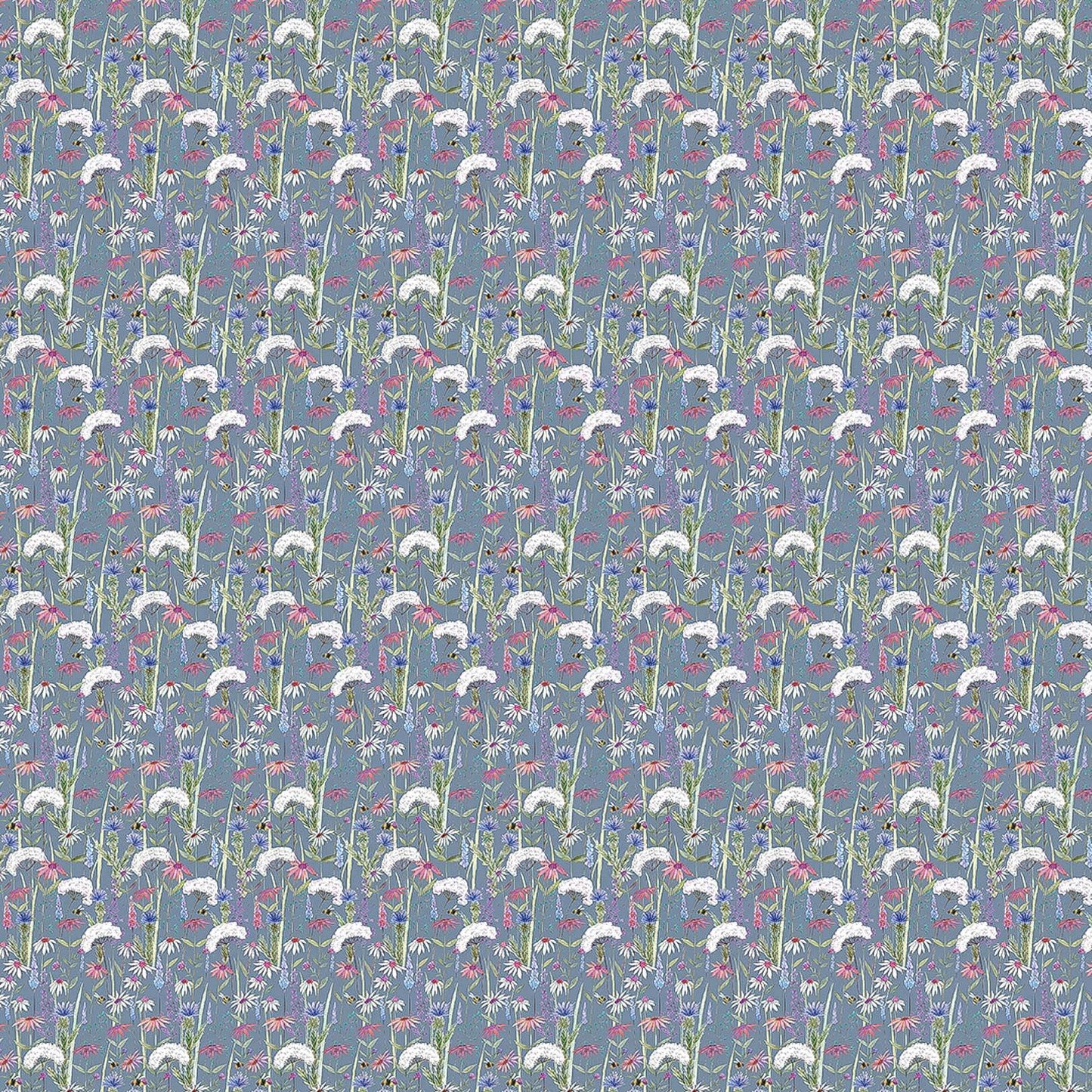 Hermione Indigo Lomond Pima Lawn Cotton - Dress Fabric