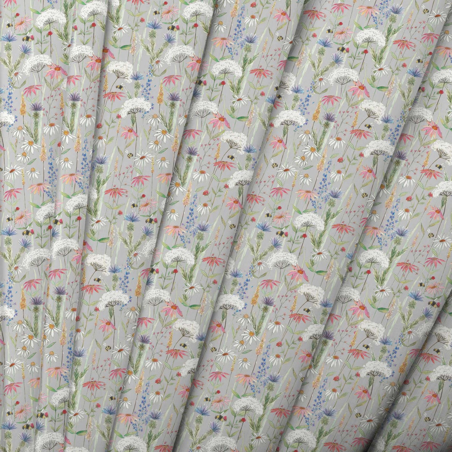 Hermione Silver Lomond Pima Lawn Cotton - Dress Fabric
