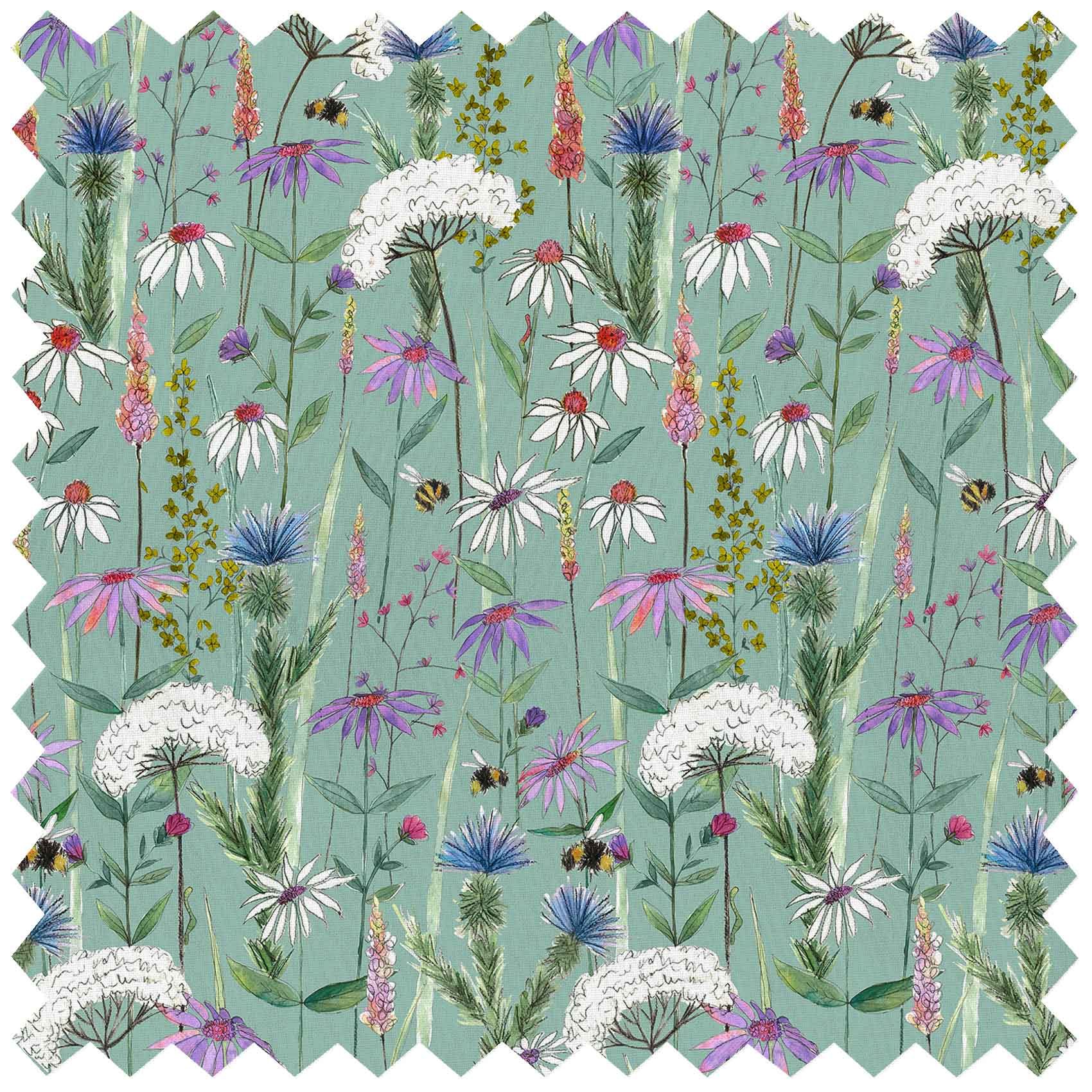 Hermione Verde Lomond Pima Lawn Cotton - Dress Fabric