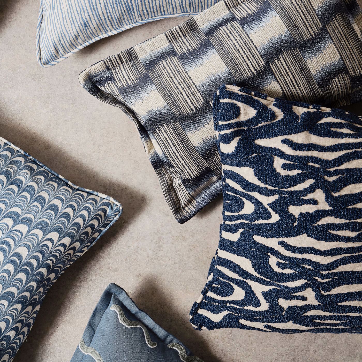 Ikigai Fabric - Pacific - Harlequin - Henry Holland
