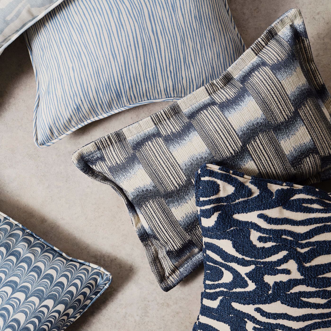 Nerikomi Fabric - Oatmeal - Harlequin - Henry Holland
