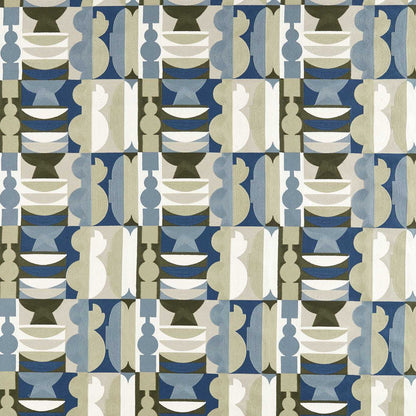 Pot Shop Fabric - Atlantic/Neptune Green - Harlequin - Henry Holland
