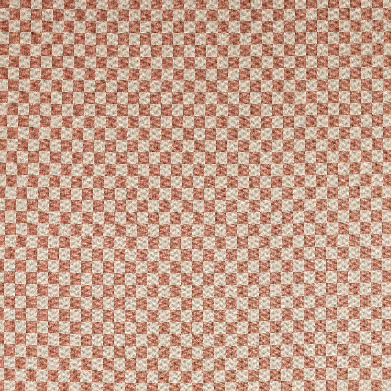 Blenets Check Mini Fabric - Terracotta - Harlequin - Henry Holland
