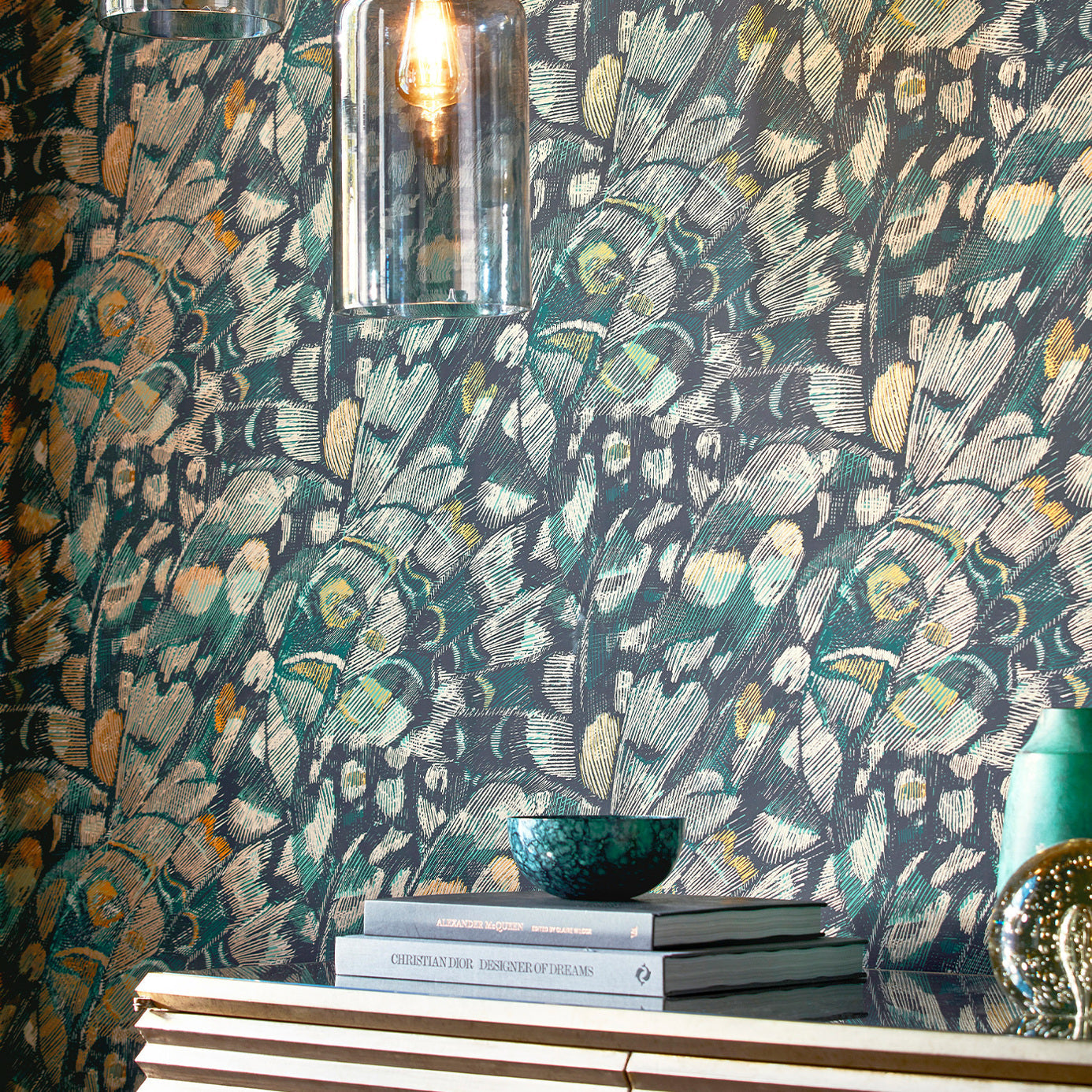 Lamina Wallpaper - Titanium/Oyster - HM6W112166