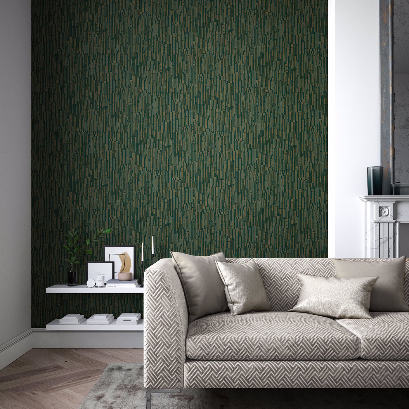 Series Wallpaper - Forest/Copper - HM7W112751