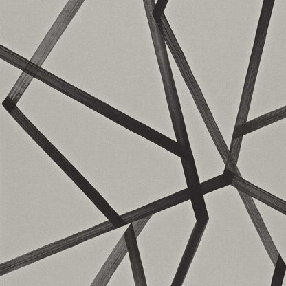 Sumi Wallpaper - Linen/Onyx - HMOW110886