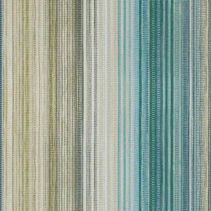 Spectro Stripe Wallpaper - Emerald/Marine - HMWF111962