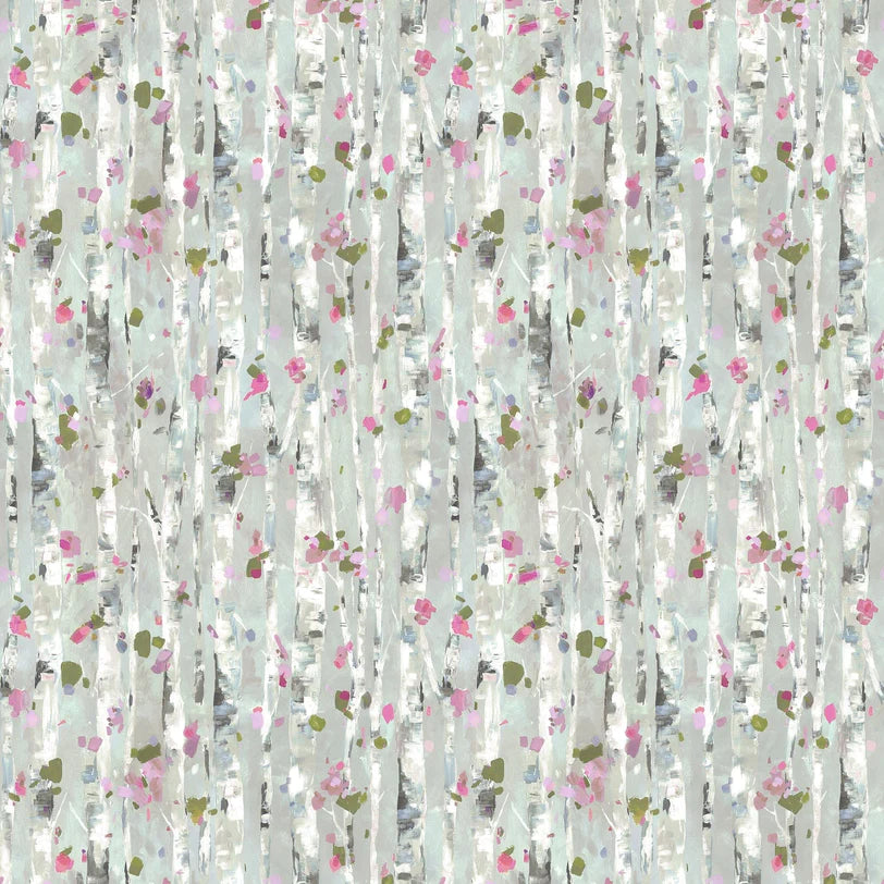 Hopea Peony Ecru Fabric
