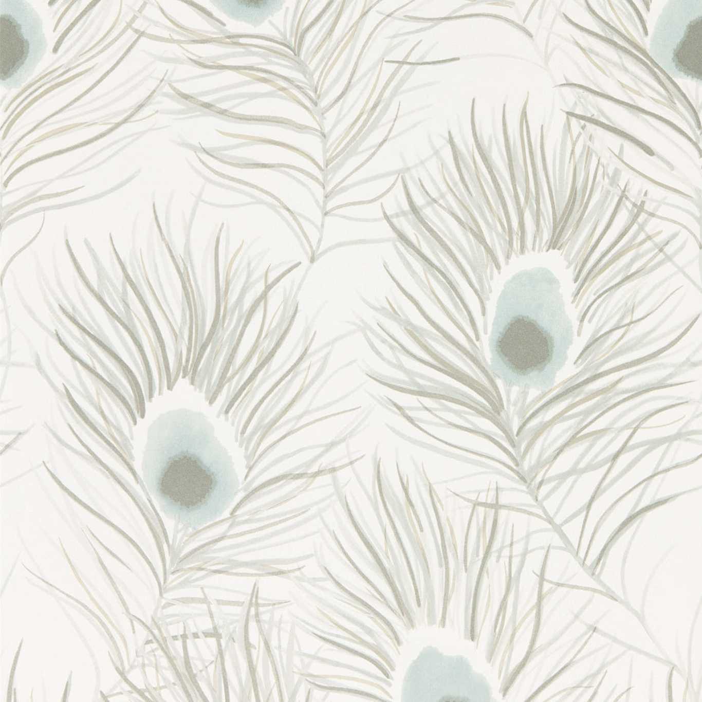 Orlena Wallpaper - Powder Blue/Gilver - HPUT111877