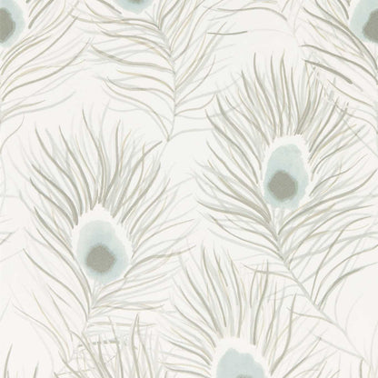 Orlena Wallpaper - Powder Blue/Gilver - HPUT111877