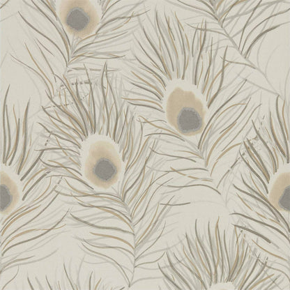 Orlena Wallpaper - Putty/Silver - HPUT111880