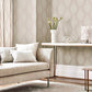 Lucielle Wallpaper - Linen/Silver - HPUT111898