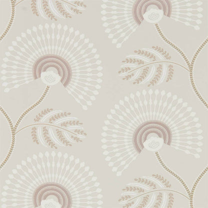 Louella Wallpaper - Rose Quartz/Pearl - HPUT111911