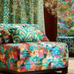 Journey of Discovery Room Fabric - Ionian/Harissa/Emerald