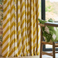 Paper Straw Stripe Room Fabric - Citrine