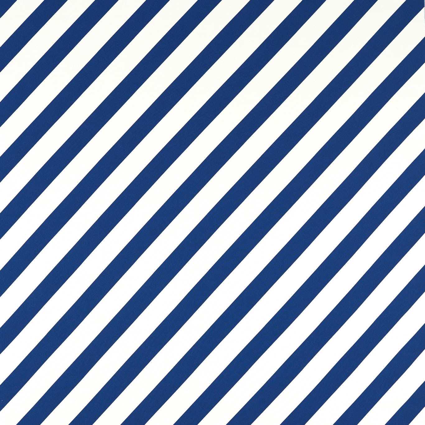 Paper Straw Stripe Fabric - Lapis
