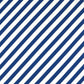 Paper Straw Stripe Fabric - Lapis