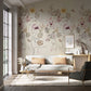 Quintessence Wallpaper - Ochre / Olive / Heather - HSTO111488
