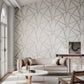 Sumi Wallpaper - Oyster/Gilver - HTEW112601