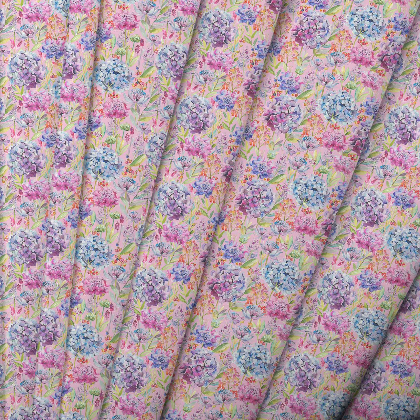 Hydrangea Blush Lomond Pima Lawn Cotton - Dress Fabric