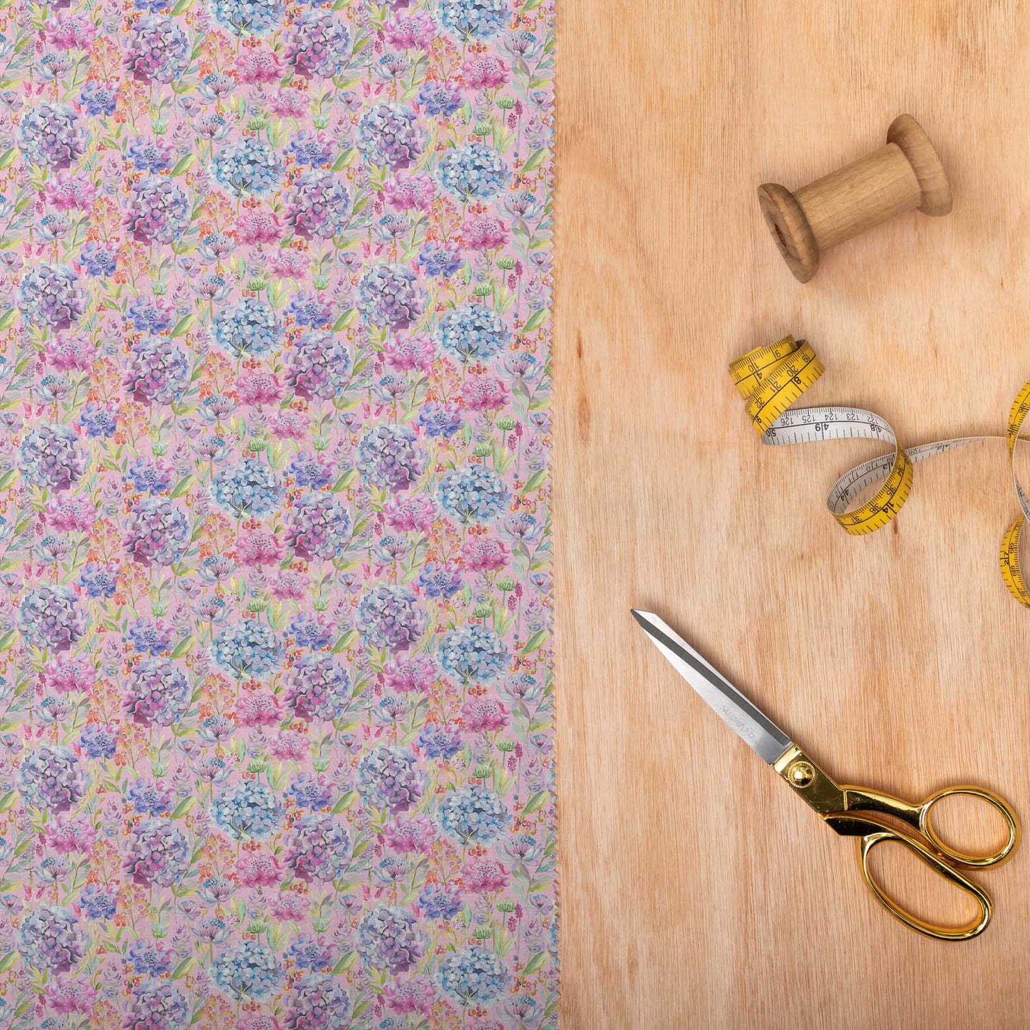 Hydrangea Blush Lomond Pima Lawn Cotton - Dress Fabric