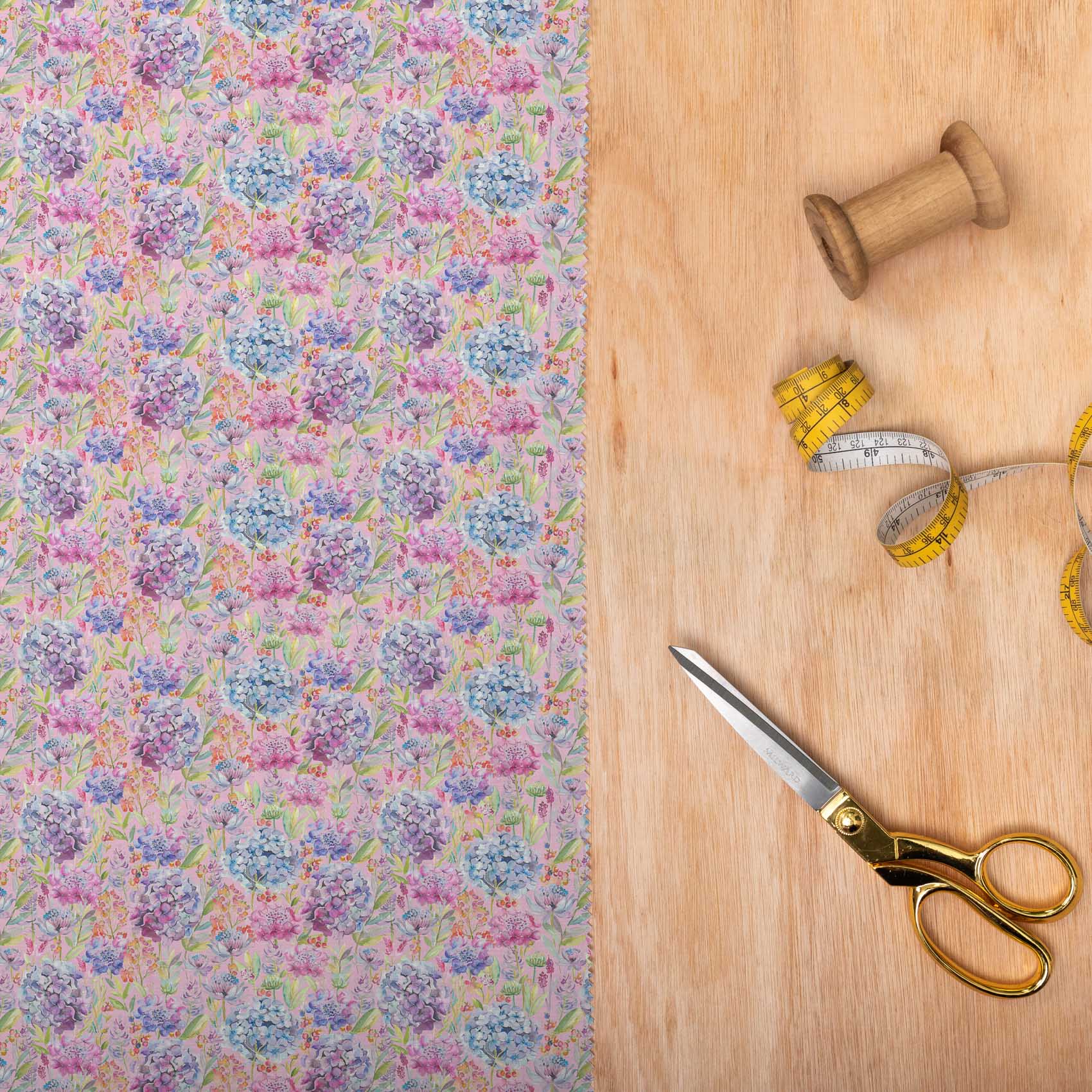 Hydrangea Blush Lomond Pima Lawn Cotton - Dress Fabric