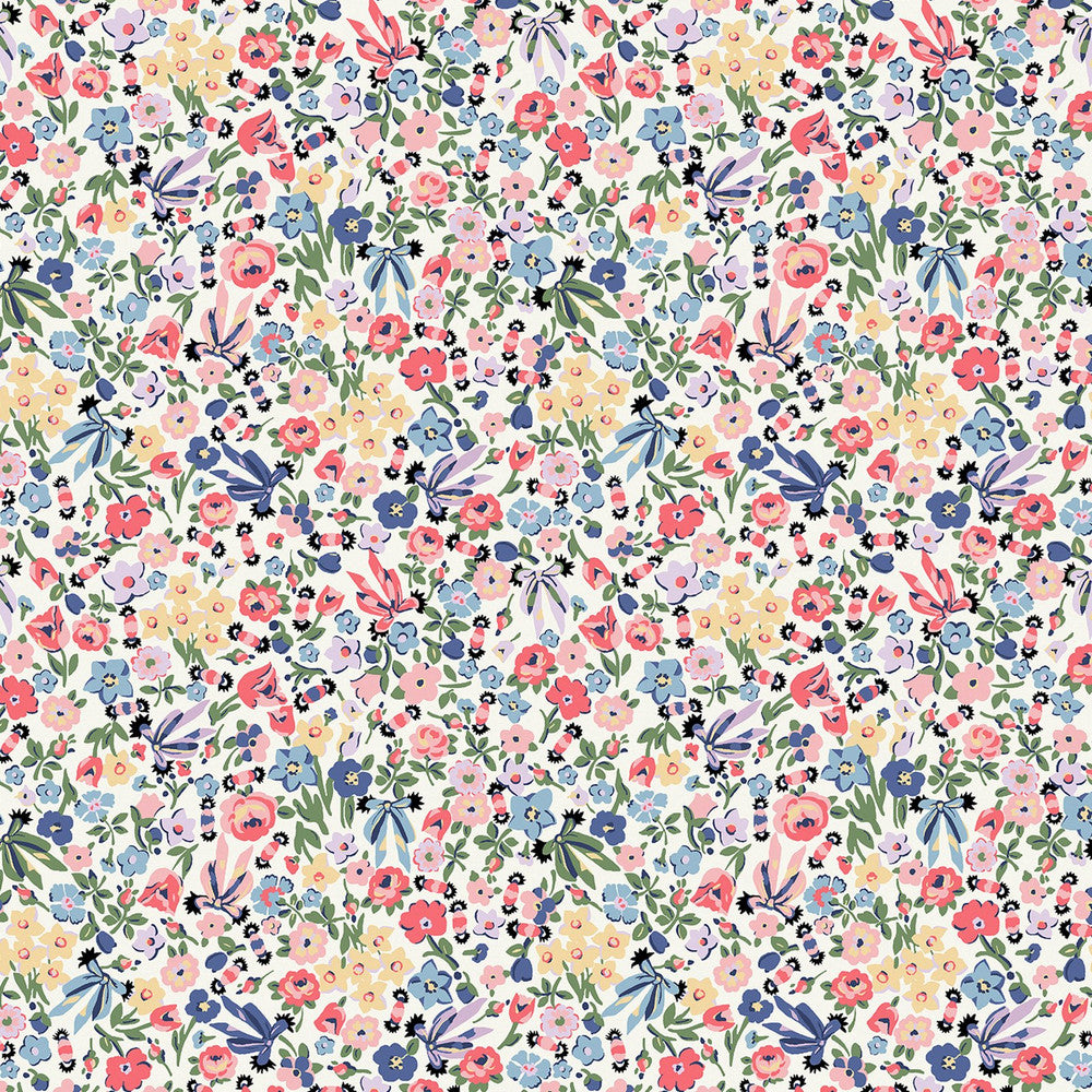Harmony Ditsy Wallpaper - Multi - 125506 - Cath Kidston