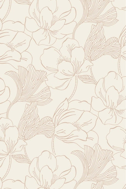Helleborus Wallpaper - Setting Plaster - 5610 - Farrow & Ball