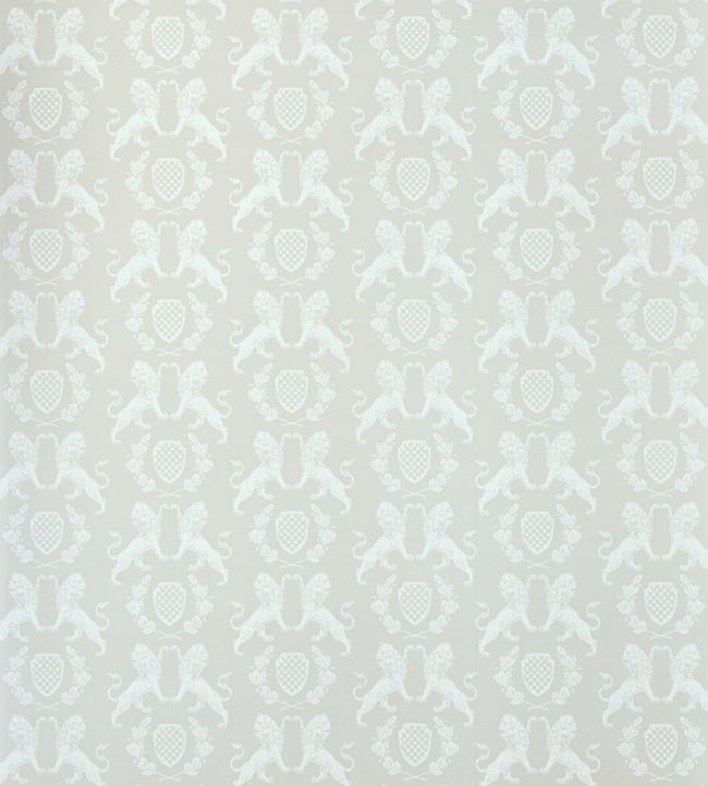 Heraldic Lion Wallpaper - Stone - BG1100102 - Barneby Gates
