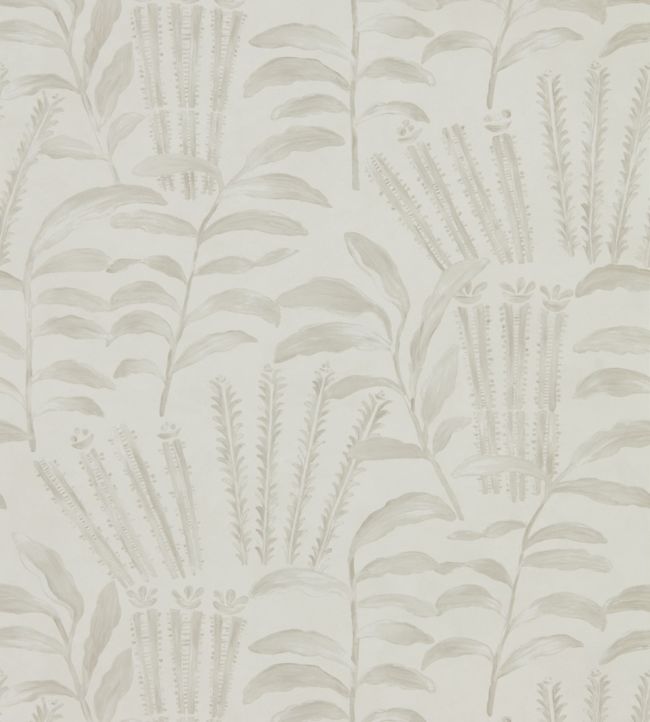 Highclere Wallpaper - Zinc - ZDAR312860 - Zoffany
