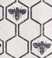 Honey Bees Fabric - Charcoal - BGF010-301 - Barneby Gates