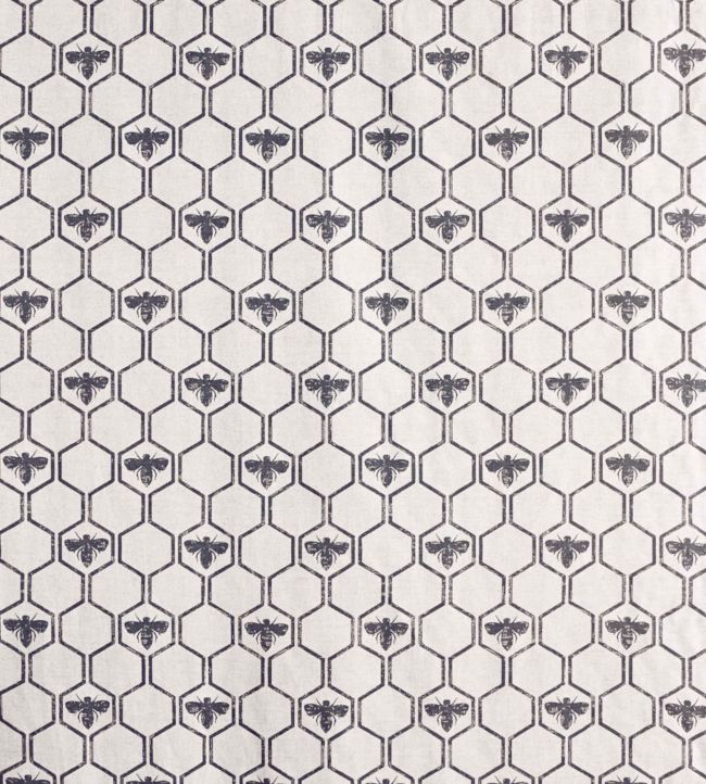 Honey Bees Fabric - Charcoal - BGF010-301 - Barneby Gates