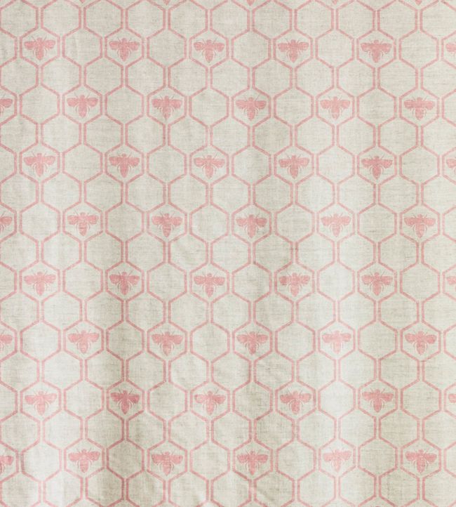 Honey Bees Fabric - Rose - BGF010-302 - Barneby Gates