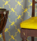 Horse Trellis Wallpaper - Acid on Grey - BG0500 - 201 - Barneby Gates