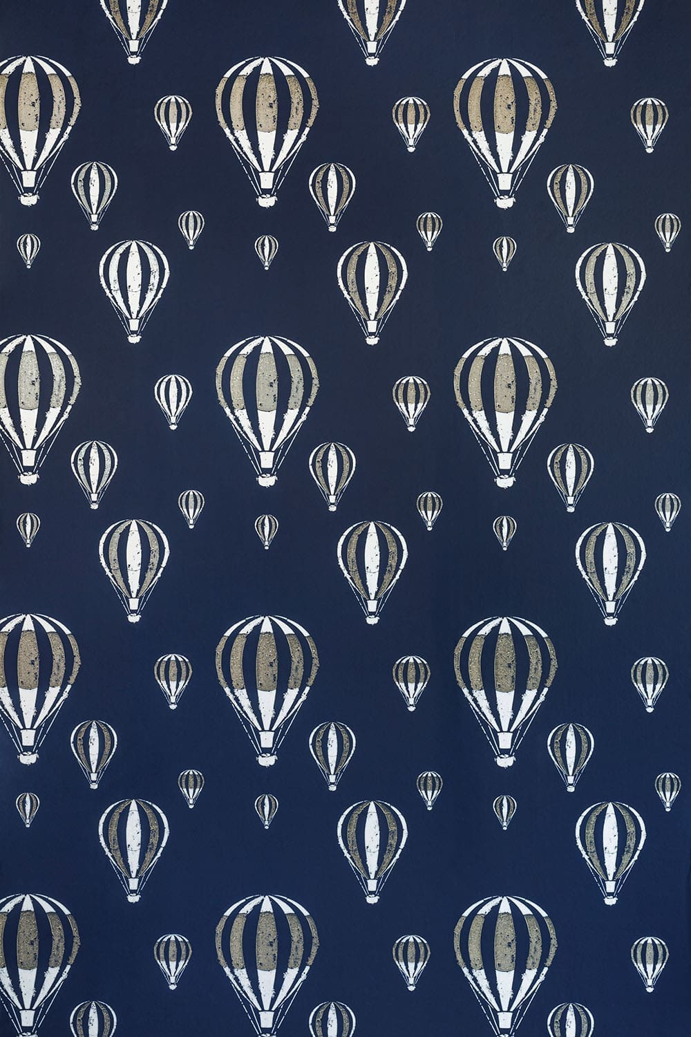 Hot Air Balloon Wallpaper - Midnight Blue - BG2600102 - Barneby Gates