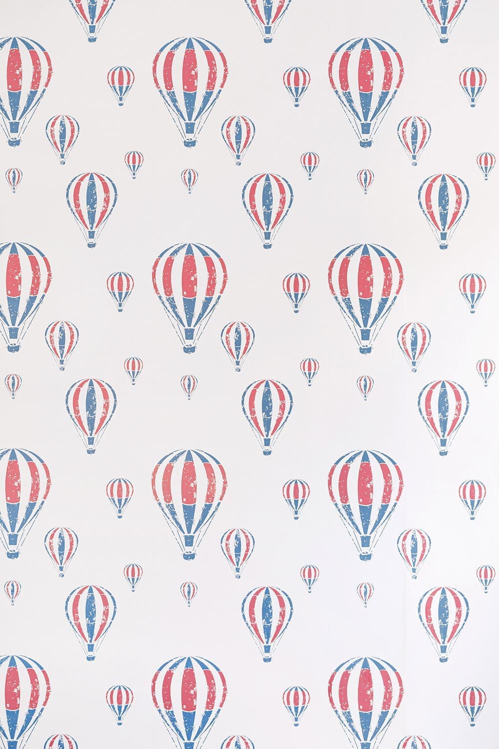 Hot Air Balloon Wallpaper - Red / White / Blue - BG2600101 - Barneby Gates