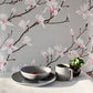 In Bloom Fabric - Fuji Grey - Petronella Hall